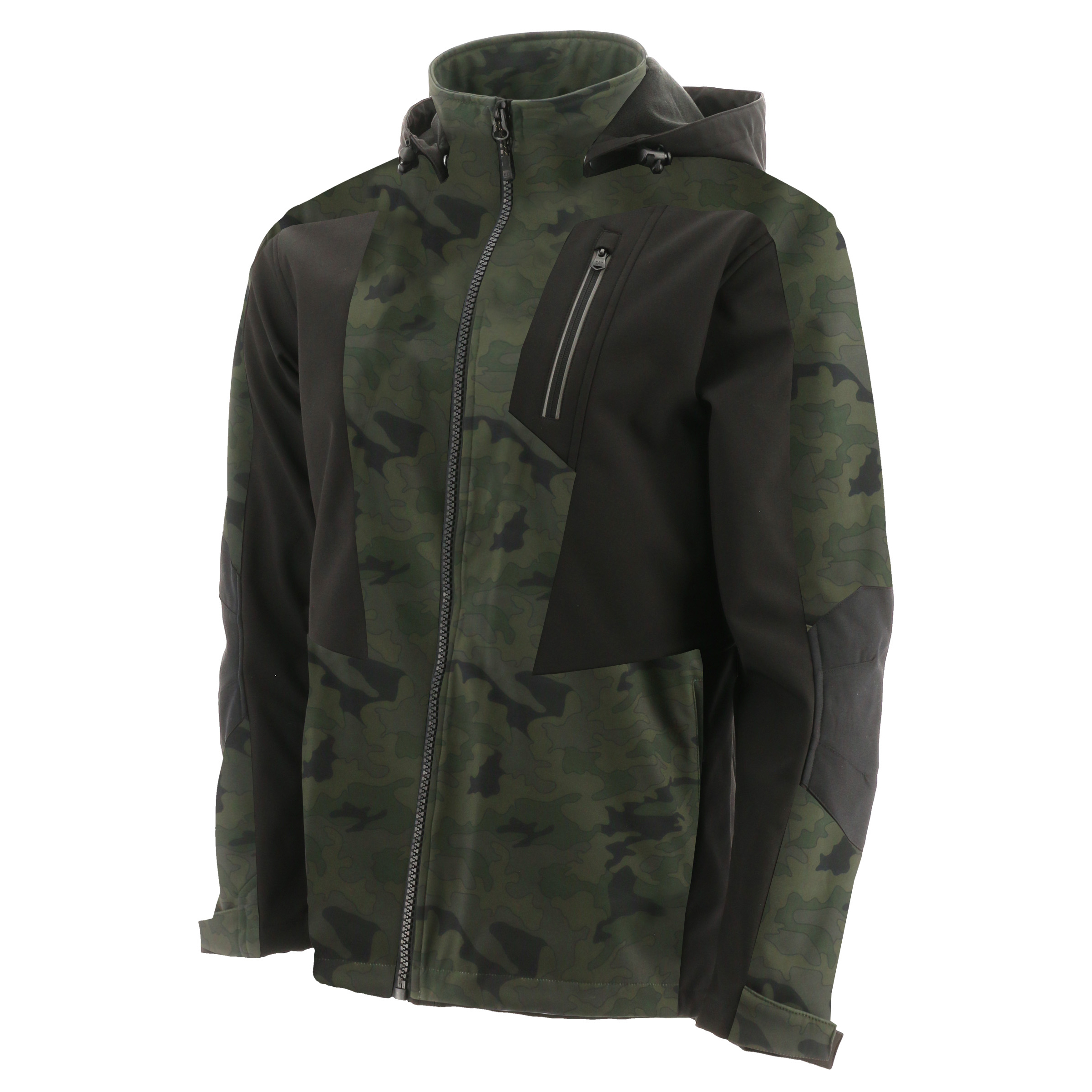 Caterpillar Triton Soft Shell Philippines - Mens Jackets - Camo 05647MBEU